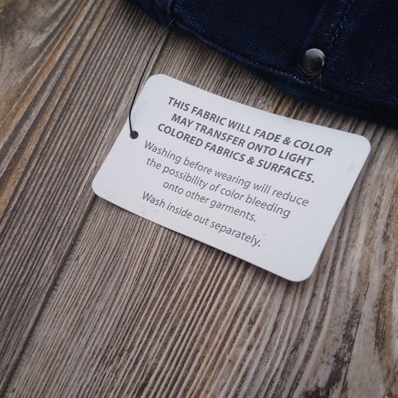 Denim 6 Dark Wash Blue Jean Denim Trouser Dress Pants - Picture 5 of 14